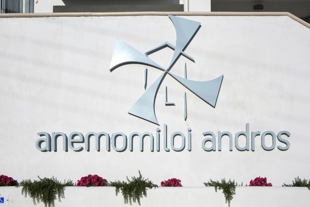Anemomiloi Andros Hotel Exterior foto